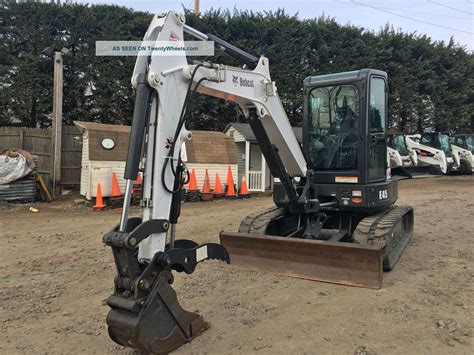 2014 e45 bobcat mini excavator|e45 bobcat price.